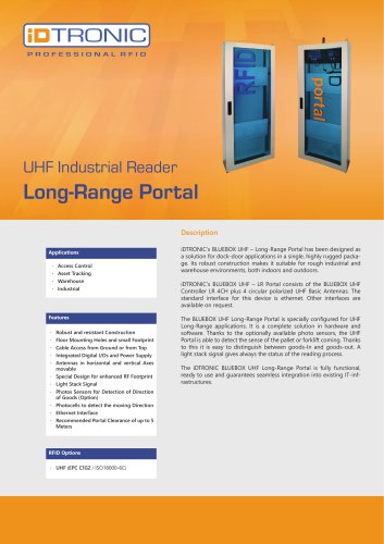 RFID Industrial Readers | UHF RFID Portal