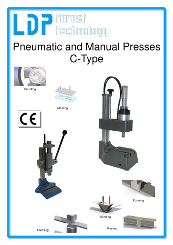 Pneumatic and Manual Presses C-Type