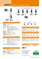 PSTN & LL 33,6 kb/s industrial modem MTI133-2