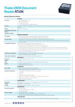 Thales Document Reader AT10k OEM-3