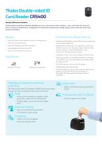 Thales Dual Sided Identity Card Reader CR5400-2