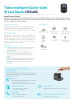 Thales Intelligent Dual Sided Identity Card Reader CR5400i-2