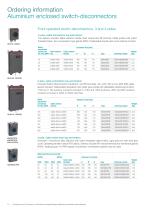 Aluminium Enclosed Safety Switches and Switch-disconnectors - 10