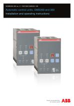 Automatic control units, OMD200 and OMD300 - 1