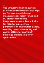 CMS-700 Circuit monitoring system - Give your building a new dimension - 2