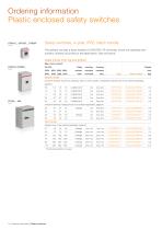 Enclosed safety switches, 16...1250 A. Catalogue OT2GB - 16