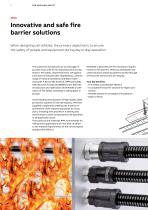 Fire barrier solutions for the rail industry. - 2