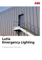 Lutia emergency lighting brochure_ABB master - 1