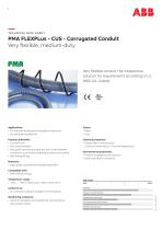 PMA FLEXPLus - CUS - Corrugated Conduit - 1