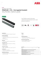 PMAFLEX - CYL - Corrugated Conduit - 1