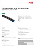 PMAFLEX Multilayer - XTPC - Corrugated Conduit - 1