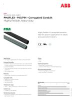 PMAFLEX - PIS/PIH - Corrugated Conduit - 1