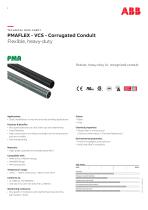 PMAFLEX - VCS - Corrugated Conduit - 1