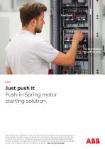 Push-in Spring fast wiring advertisement - 1