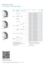 Short form catalog - Electronic relays and controls - 10