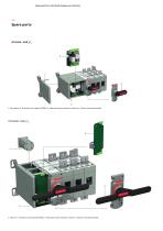 Spare parts for motorized change-over switches - 4