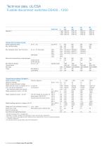 Switch fuses OS and OSM - 14