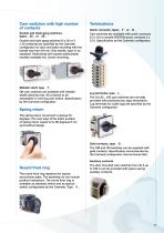 Switches, Rotary cam switches, Enclosed cam switches, OM, ON and OL - 15