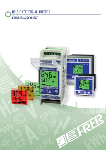 Current Rms Value Earth leakage relays - FRER - PDF Catalogs | Technical Documentation ...