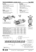 Economical manual table Type 309B-2