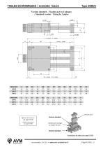 Economical manual table Type 309B-3