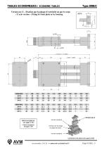 Economical manual table Type 309B-4
