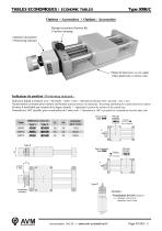 Economical manual table Type 309B-5