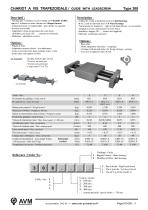 Guide with leadscrew and ballscrew Type 308-2