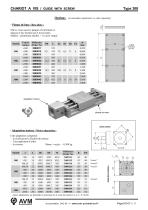 Guide with leadscrew and ballscrew Type 308-4