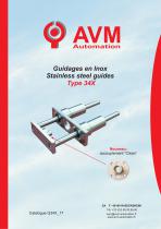 Guide in Stainless Steel Type 34X