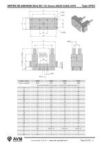 Guide unit for ISO21287 cylinder - 34*EC/EF series - 4
