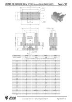Guide unit for ISO21287 cylinder - 34*EC/EF series - 6