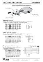 Lifting tables Type 309E-5