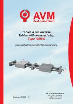 Table with reversed step Type 309R-1