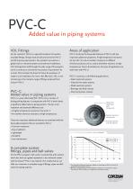 PVC-C Added value in piping systems - 2