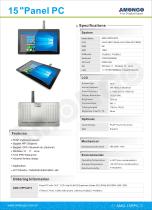 Industrial Panel PC AMG-15PPC42T3 -1
