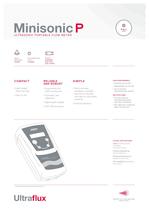 Minisonic P - Portable ultrasonic flow meter: simple and robust-1