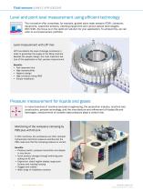 FLUID SENSORS Overview of the Products - 4