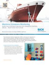 Maritime Emissions Monitoring - 1