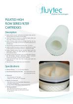 Pleated cartridges - 1