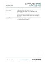 GA315 Formaldehyde Data Sheet-3