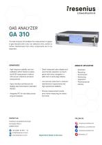 Gas Analyzer GA310 Data Sheet-1