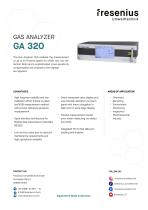 Gas Analyzer GA320 Data Sheet-1