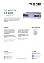 Gas Analyzer GA320 N2O CO2 CH4 Data Sheet-1
