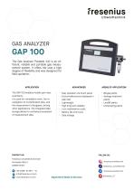 Gas Analyzer Portable GAP100 Data Sheet