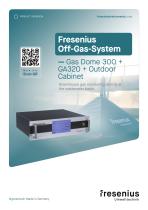 Off-Gas System with Outdoor Cabinet (Gas Analyzer 320)