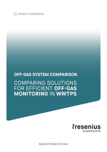 Off-Gas Systems for WWTPs Compared