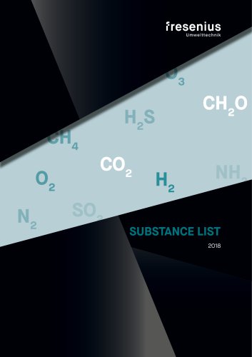 Substance List