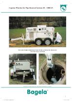 capstan winches for pipe renewal systems 20 - 1000 kN-1