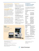 E6607A EXT Wireless Communications Test Set - Flyer - 2